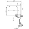 Смеситель для раковины Agger Magic A3002100
