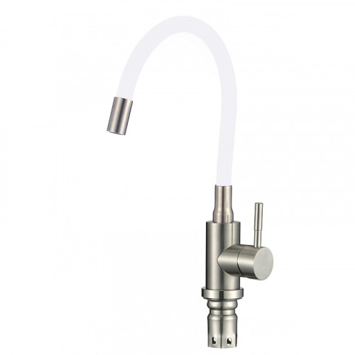 Смеситель для кухни Fmark FS26729-02 цвет Сатин Белый