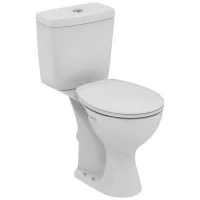 Унитаз-компакт Ideal Standard Simplicity E883201 цвет Euro White / Евробелый без бачка и сиденья