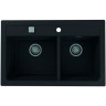 Кухонная мойка Alveus Granital Atrox 50 Carbon G91 790x500 1132002 Угольная искусственный камень (литьевой мрамор) встраиваемая снизу, встраиваемая сверху
