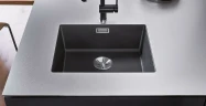 Кухонная мойка Blanco Subline 500-U 523432 Антрацит искусственный камень (литьевой мрамор) встраиваемый