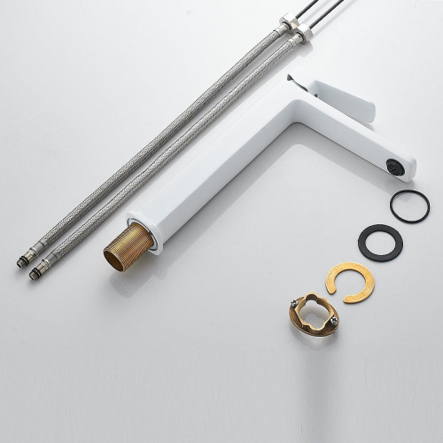 Смеситель для раковины Raffine F1199C цвет Белый