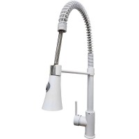 Смеситель для кухни BRNOU BR-821 Белый латунь