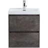 Тумба под раковину BelBagno Pietra Mini 50 PIETRA MINI-500-2C-SO-PT подвесная Stone МДФ / ЛДСП