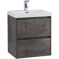 Тумба под раковину BelBagno Pietra Mini 50 PIETRA MINI-500-2C-SO-PT подвесная Stone МДФ / ЛДСП