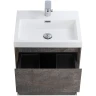 Тумба под раковину BelBagno Pietra Mini 50 PIETRA MINI-500-2C-SO-PT подвесная Stone МДФ / ЛДСП