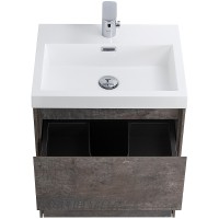 Тумба под раковину BelBagno Pietra Mini 50 PIETRA MINI-500-2C-SO-PT подвесная Stone МДФ / ЛДСП