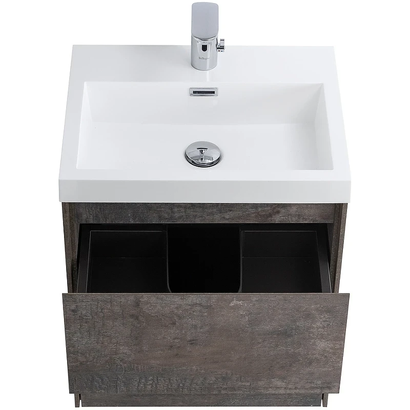 Тумба под раковину BelBagno Pietra Mini 50 PIETRA MINI-500-2C-SO-PT подвесная Stone МДФ / ЛДСП