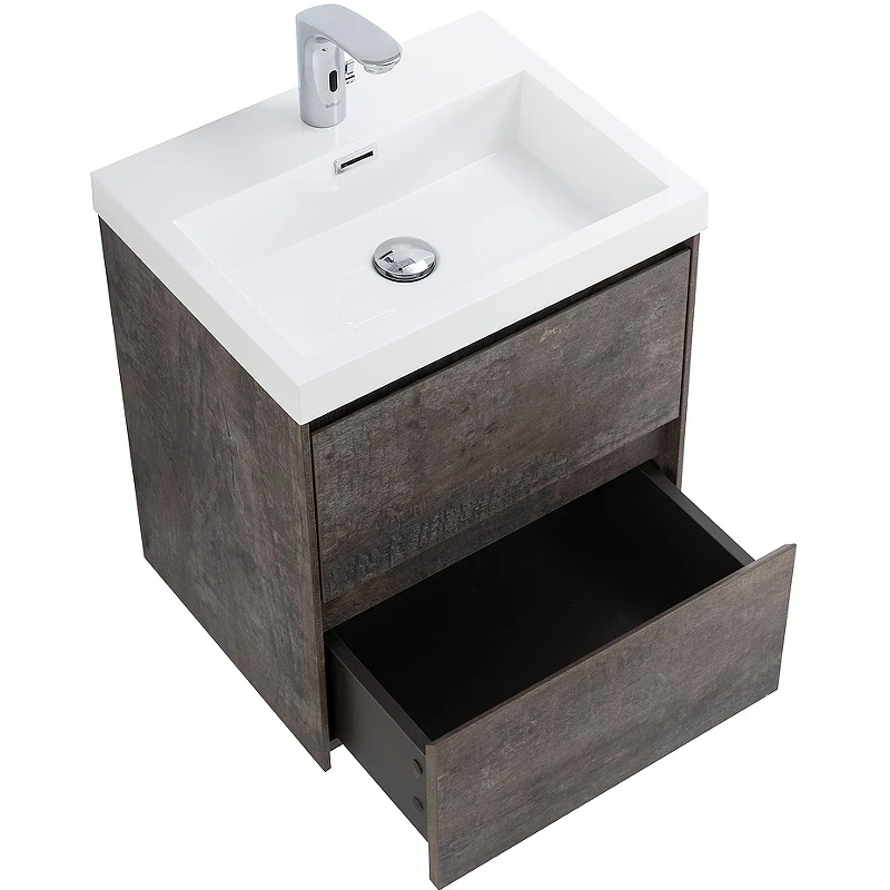 Тумба под раковину BelBagno Pietra Mini 50 PIETRA MINI-500-2C-SO-PT подвесная Stone МДФ / ЛДСП