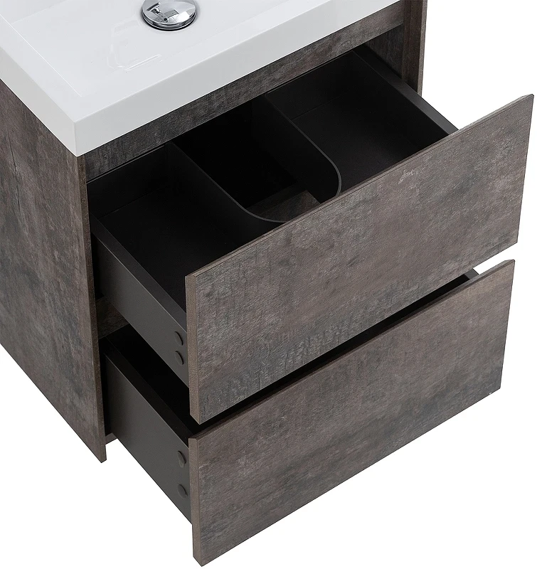 Тумба под раковину BelBagno Pietra Mini 50 PIETRA MINI-500-2C-SO-PT подвесная Stone МДФ / ЛДСП
