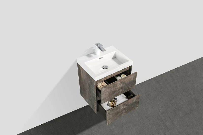 Тумба под раковину BelBagno Pietra Mini 50 PIETRA MINI-500-2C-SO-PT подвесная Stone МДФ / ЛДСП