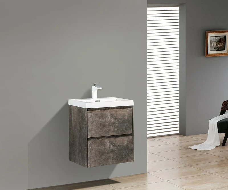 Тумба под раковину BelBagno Pietra Mini 50 PIETRA MINI-500-2C-SO-PT подвесная Stone МДФ / ЛДСП