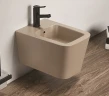 Биде CeramaLux 5370MC подвесное Капучино матовое