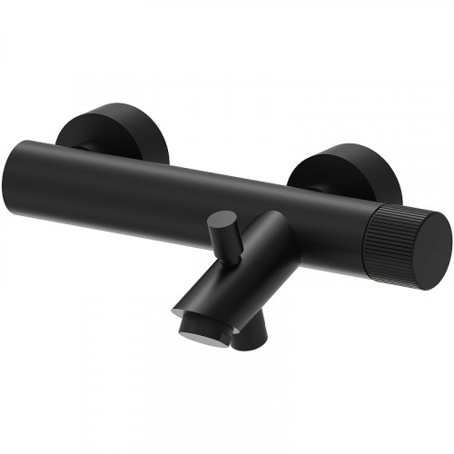 Смеситель для ванны Paffoni Jo JO022NO Черный матовый латунь на стену