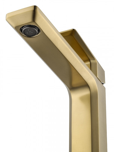 Смеситель для раковины Wonzon &amp; Woghand Diamond WW-88239011-BG цвет Брашированное золото