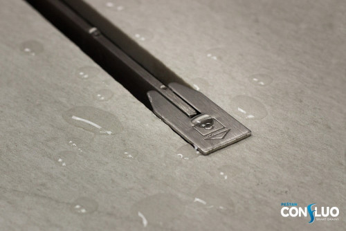 Душевой лоток Pestan Confluo Slim Line 550+ 13100026 с решеткой Хром матовый