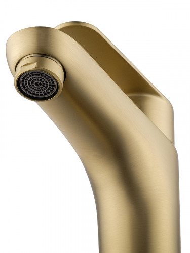 Смеситель для раковины Wonzon &amp; Woghand Alfa WW-A40202-BG цвет Брашированное золото