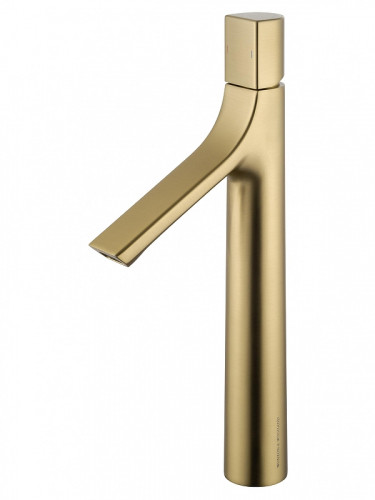 Смеситель для раковины Wonzon &amp; Woghand The One WW-H1011-BG цвет Брашированное золото