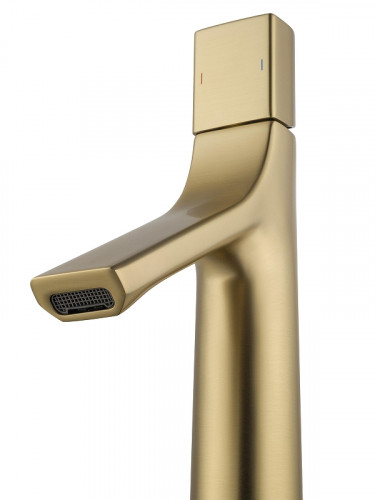 Смеситель для раковины Wonzon &amp; Woghand The One WW-H1011-BG цвет Брашированное золото