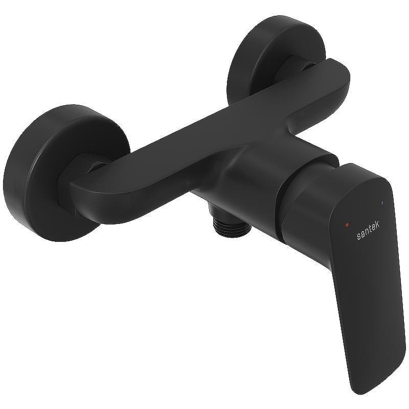 Смеситель для душа Santek Таос WH5A20009N001 Черный матовый