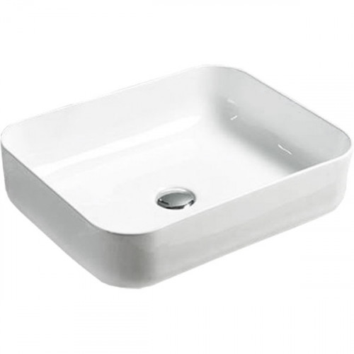 Раковина-чаша Timo Soli 51 TK-305 Белая глянцевая фаянс накладная