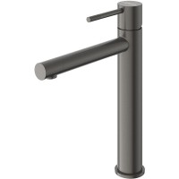 Смеситель для раковины Cezares Relax RELAX-LC2-GM-W0 Оружейная сталь нержавеющая сталь