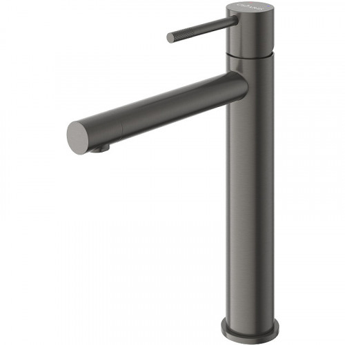 Смеситель для раковины Cezares Relax RELAX-LC2-GM-W0 Оружейная сталь нержавеющая сталь