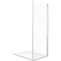 Душевая стенка Good Door Lira SP-100-C-CH 100 профиль Хром стекло прозрачное