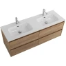 Тумба под раковину BelBagno Kraft 140 KRAFT-1400-4C-SO-2-RNN подвесная Rovere Nebrasca Nature МДФ / ЛДСП
