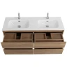 Тумба под раковину BelBagno Kraft 140 KRAFT-1400-4C-SO-2-RNN подвесная Rovere Nebrasca Nature МДФ / ЛДСП