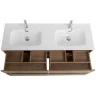 Тумба под раковину BelBagno Kraft 140 KRAFT-1400-4C-SO-2-RNN подвесная Rovere Nebrasca Nature МДФ / ЛДСП
