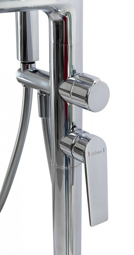 Смеситель для ванны Cezares Comfort COMFORT-VDP-01 Хром латунь на пол