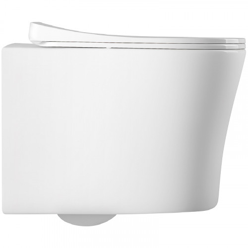 Унитаз Aquatek Ника AQ2009-00 подвесной с сиденьем Микролифт фарфор подвесной