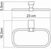 Кольцо для полотенец WasserKRAFT Exter K-5260 Светлая бронза