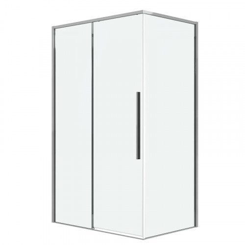 Душевая стенка Grossman Galaxy 100 200.K33.01.100.10.00 профиль Хром стекло прозрачное