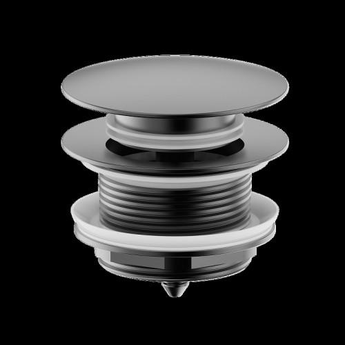 Донный клапан Wonzon &amp; Woghand WW-SS105-BGM click-clack цвет Темный графит