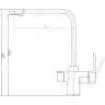 Смеситель для кухни ZorG Sanitary ZR334YF-WHITE Белый