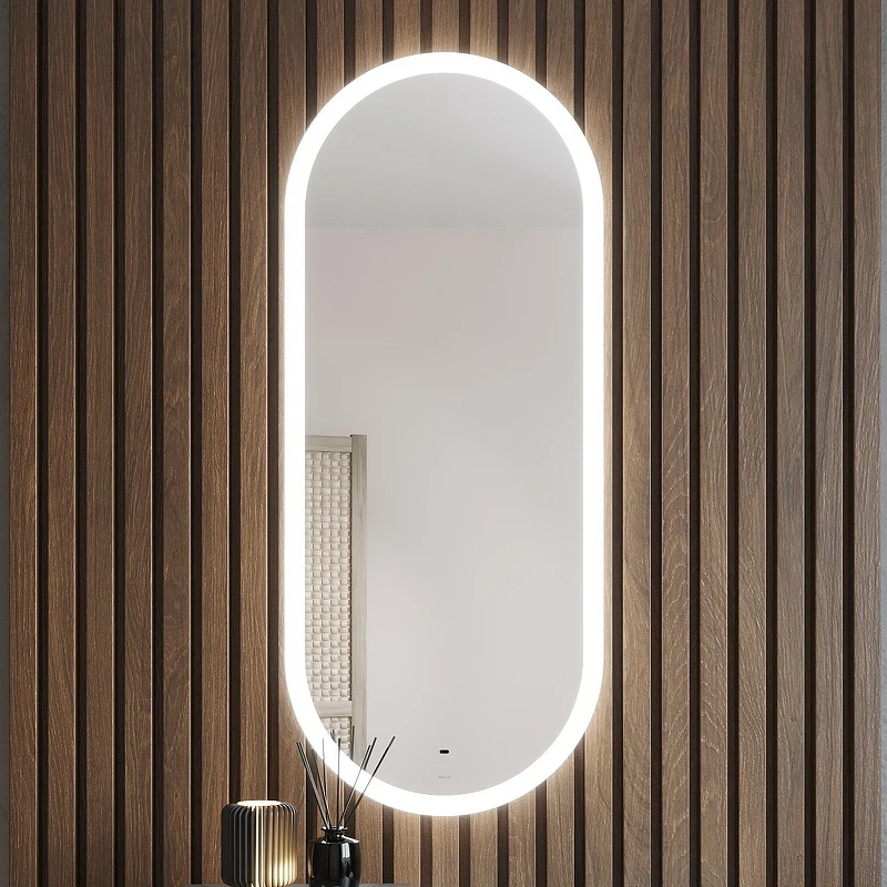 Зеркало Bond Oval 50x120 M41ZE-50120 с подсветкой с сенсорным выключателем стекло
