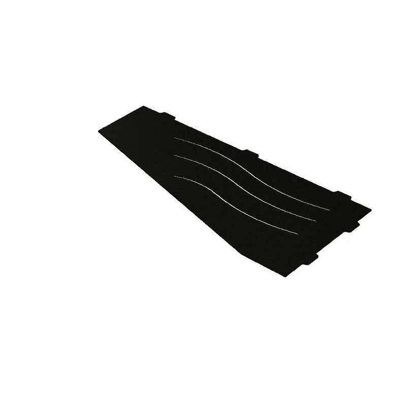 Металлическая полка RGW MT-01B 49279901-04 угловая Черная