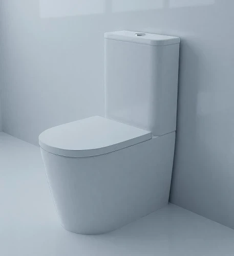 Унитаз компакт Azario Luana AZ-8593 с бачком и сиденьем Микролифт