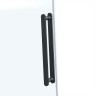 Душевой уголок Vincea Como Soft 150x90 VSR-1CS9015CLB профиль Черный стекло прозрачное