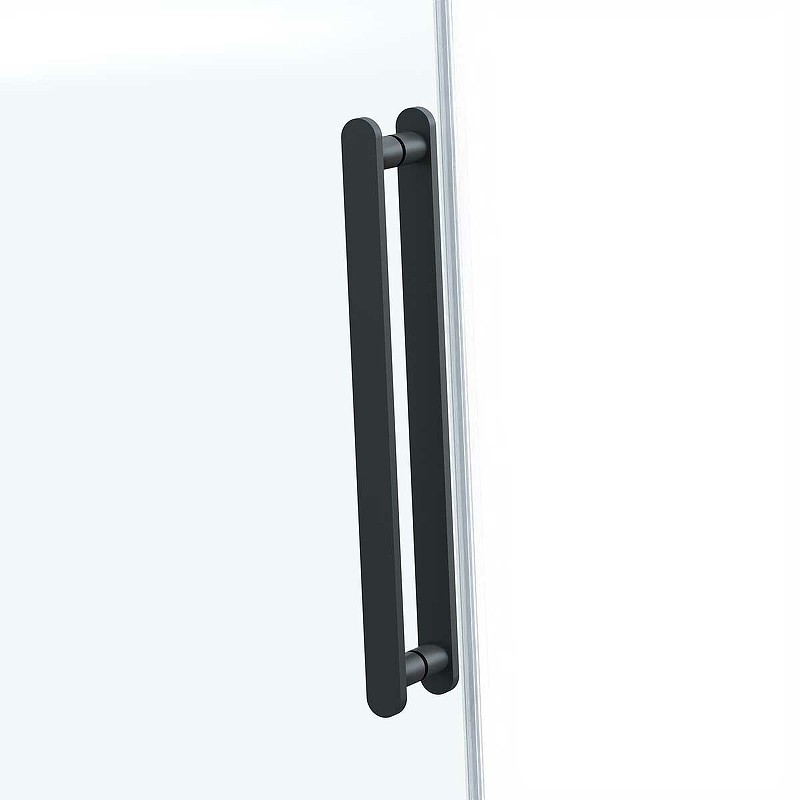 Душевой уголок Vincea Como Soft 150x90 VSR-1CS9015CLB профиль Черный стекло прозрачное