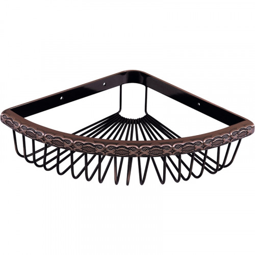 Полка корзина Lemark Jasmine LM6681ORB Черная бронза