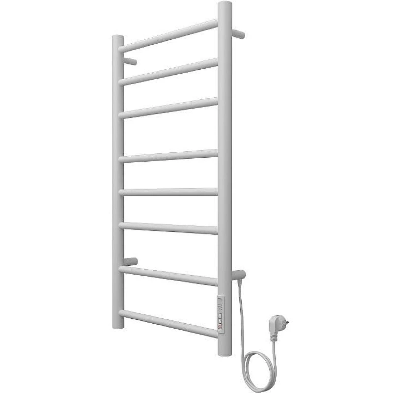 Электрический полотенцесушитель Azario Parma 400x800 П8 AZ10848W диммер справа Белый