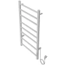 Электрический полотенцесушитель Azario Parma 400x800 П8 AZ10848W диммер справа Белый
