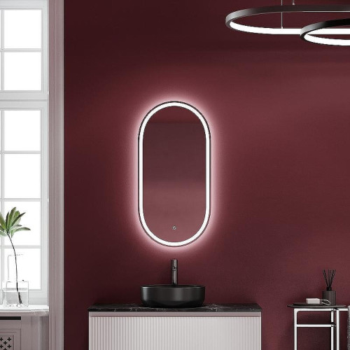 Зеркало Sancos Oval 45 OV45F с подсветкой с сенсорным выключателем и диммером