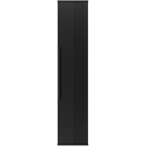 Шкаф пенал Brevita Savoy 35 SAV-05035-030 подвесной Черный матовый МДФ / ЛДСП