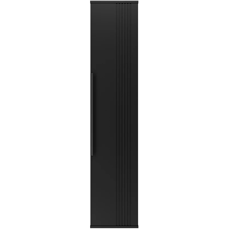 Шкаф пенал Brevita Savoy 35 SAV-05035-030 подвесной Черный матовый МДФ / ЛДСП