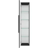Шкаф пенал Brevita Savoy 35 SAV-05035-030 подвесной Черный матовый МДФ / ЛДСП
