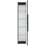 Шкаф пенал Brevita Savoy 35 SAV-05035-030 подвесной Черный матовый МДФ / ЛДСП